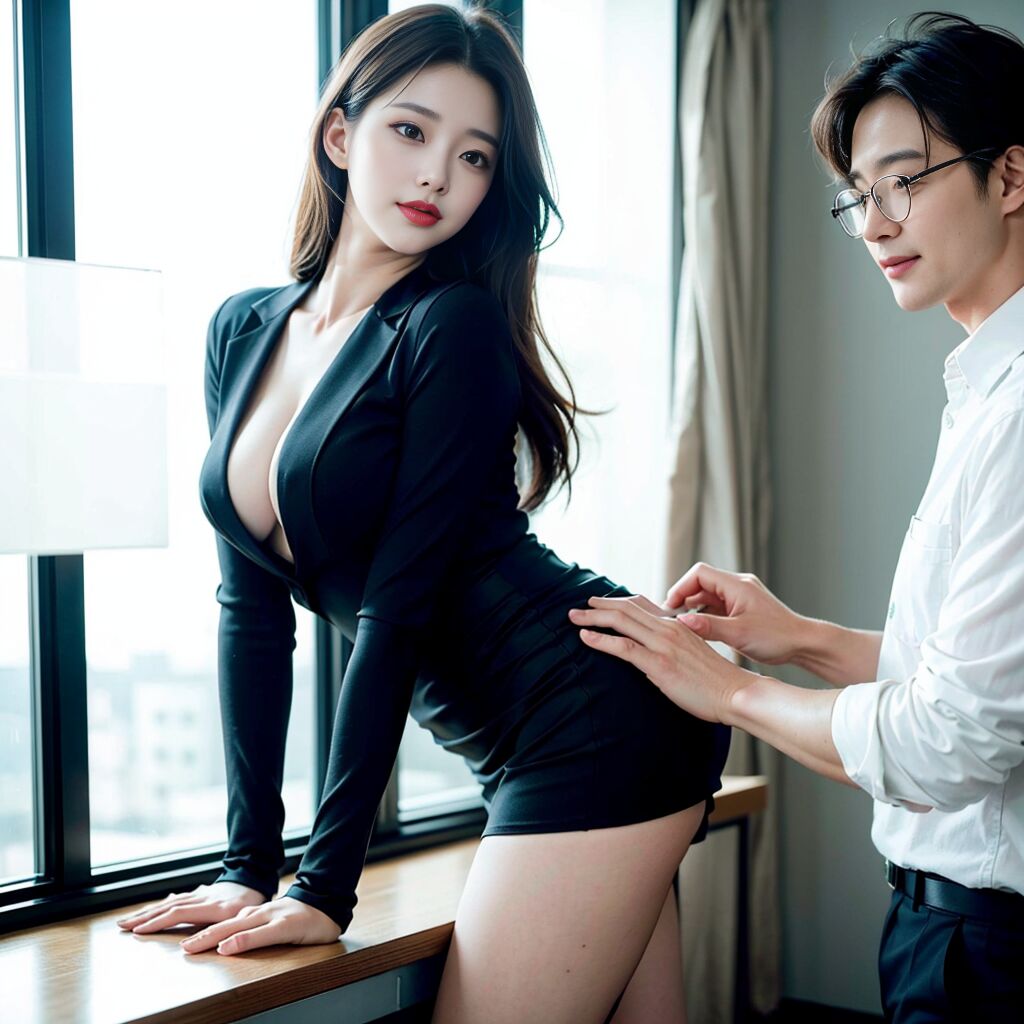 調教處女祕書图5